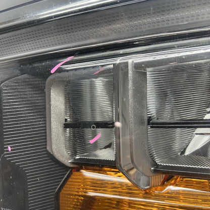 NL34-13E015-AA FORD F-150 HEADLIGHT LEFT DRIVER 2021 2022 2023 QUAD LED   OEM NL34-13E015-AA
