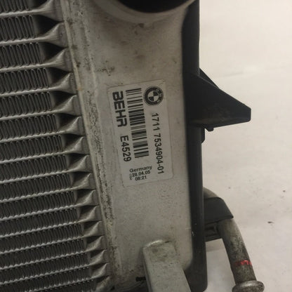 17117534904-01  /  7553664-01 BMW 745 E65 COOLING RADIATOR AC CONDESER AND COOLERS 2002 2003 2004 2005 OEM