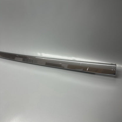 1098685-00-D TESLA MODEL X DOOR WINDOW MOLDING LEFT REAR 2016 17 18 19 2020 OEM 1098685-00-D