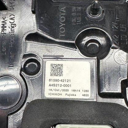 TOYOTA RAV4 TAIL LIGHT INNER LEFT DRIVER 2019 2020 2021 OEM 81590-4212