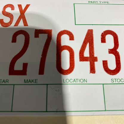 1050286-06-H TESLA MODEL X FALCON DOOR LEFT MID GAPHIDER 2016 2017 2018 2019 2020 OEM