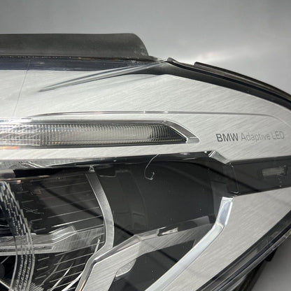 8497229-03 BMW 640 650 GT HEADLIGHT LEFT DRIVER 2018 2019 G32 OEM 8497229 LED STRIPE BURNED