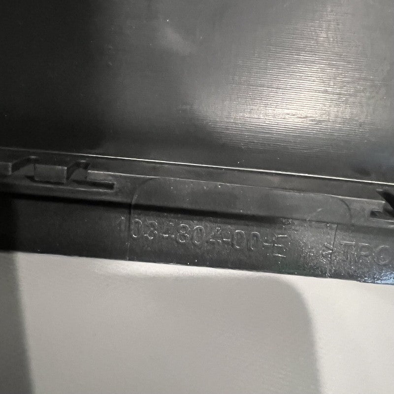 TESLA MODEL X PLAID REAR BUMPER 2023 2024 NON SENSOR OEM 1034804-00-E