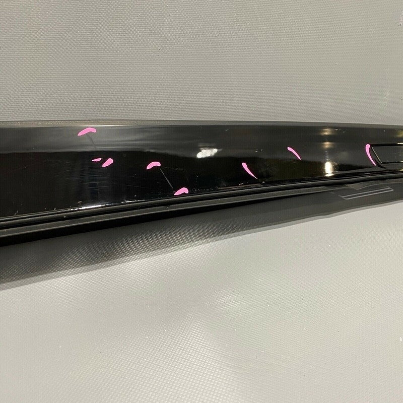 607000132 TESLA MODEL S LEFT SIDE ROOF APPLIQUE 2016 17 18 19 2020 BLACK OEM 607000132