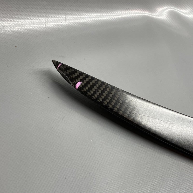 1455166-00-A TESLA MODEL 3 SPOILER WING 2017 2018 2019 2020 CARBON FIBER OEM 1455166-00-A