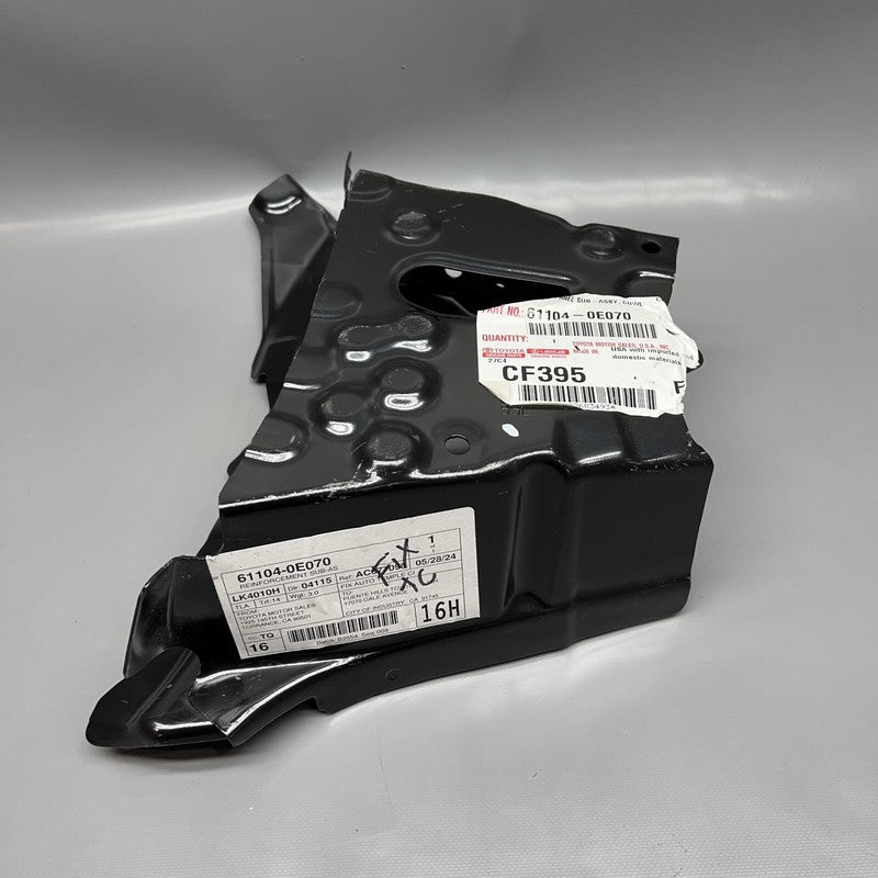 61104-0e070 TOYOTA HIGHLANDER COWL SIDE PANEL LEFT FRONT 2020 2021 2022 2023 2024 OEM