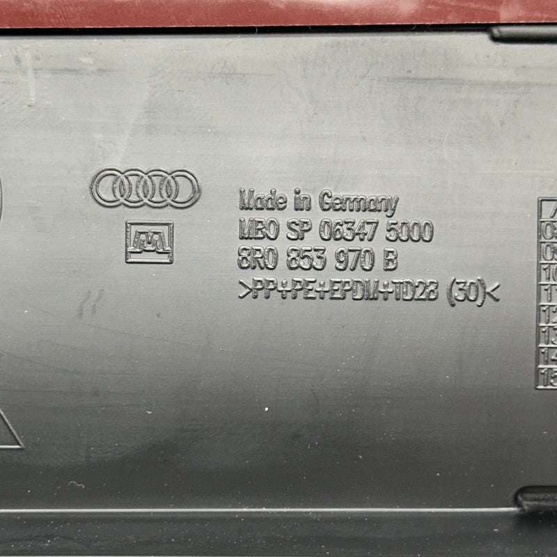 8R0853970B AUDI SQ5 DOOR MOLDING RIGHT REAR 2014 2015 2016 2017 OEM 8R0853970B