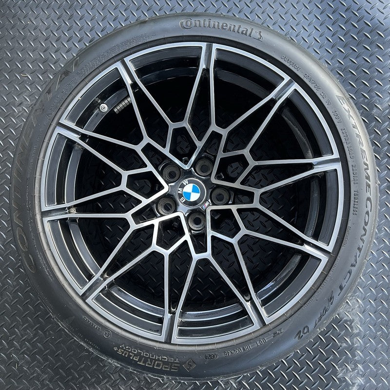 7882868 BMW M3 WHEEL RIM SET 19 & 20 INCH M4 G80 2021 2022 2023 2024 2025 OEM 7882868