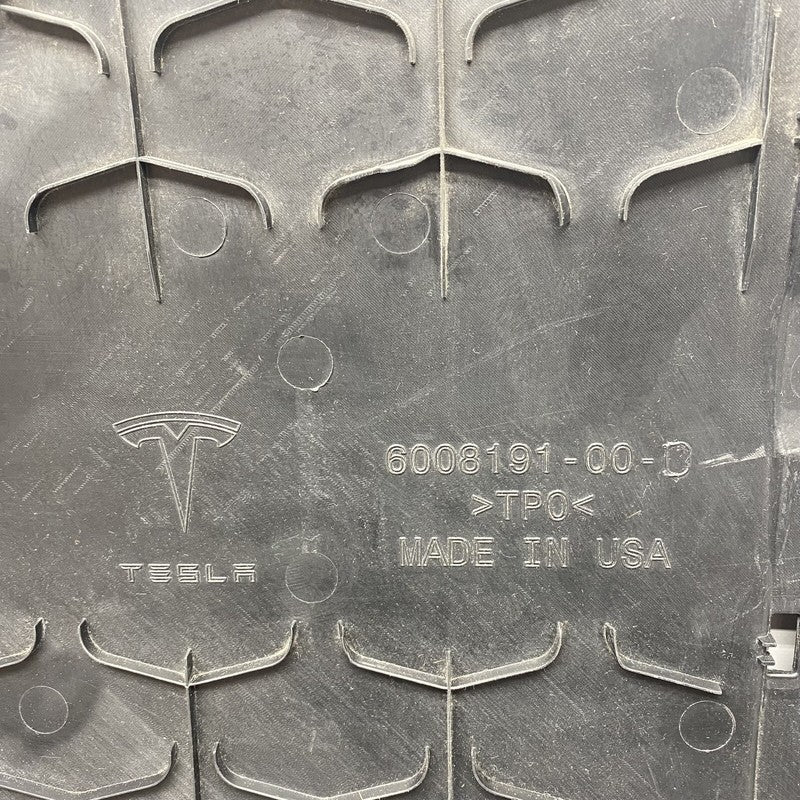 6008191-00-D TESLA MODEL S UNDERTRAY SPLASH SHIELD REAR 6008191-00-D 2012 2013 2014 2015 OEM