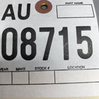 6W83-4K139-AB JAGUAR XK XJ8 DRAFTSHAFT LEFT REAR XKR 6W83-4K139-AB 2007 2008 2009 OEM