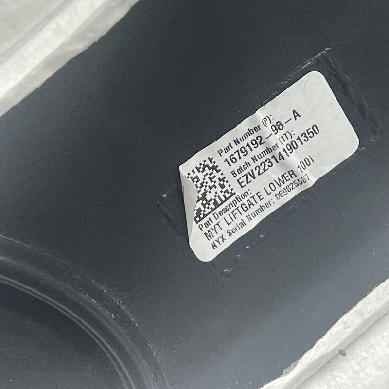 1679192-98-A TESLA MODEL Y LIFTGATE TRIM COVER LOWER 2020 2021 2022 2023 2024 1679192-98-A