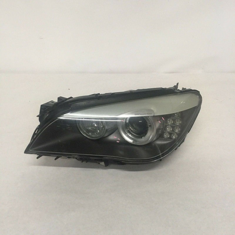 7182153 BMW 740 HEADLIGHT LEFT DRIVER 750 F01 2009 2010 2011 2012 XENON HID LED OEM