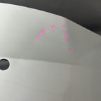 TESLA MODEL S PLAID REAR BUMPER 2021 2022 2023 OEM