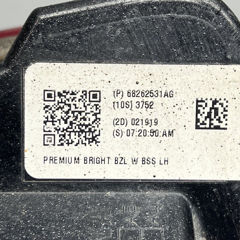 68262531AG DODGE RAM 1500 TAIL LIGHT LEFT DRIVER 2019 2020 2021 OEM 68262531AG