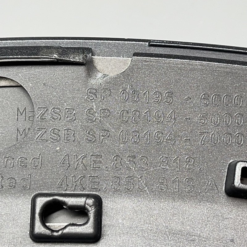 4KE853818 AUDI E-TRON WHEEL FLARE MOLDING LEFT DOOR 2018 2019 2020 2021 OEM 4KE853818 