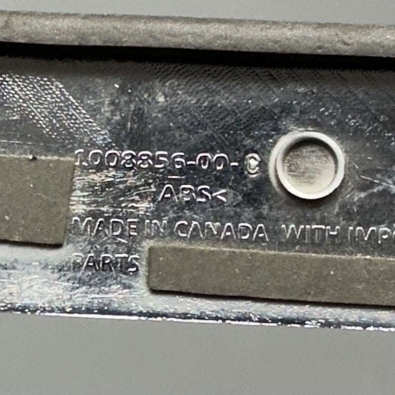 1008856-00-C TESLA MODEL S GATE CHROME LIFTGATE APPLIQUE 2012 2013 2014 2015 OEM 1008856-00-C