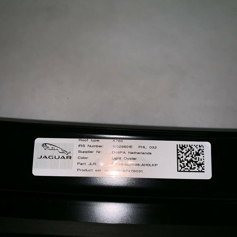 GX73-502B98-AHOLKP JAGUAR F-PACE X760 SUNROOF FRAME 2016 2017 2018 OEM