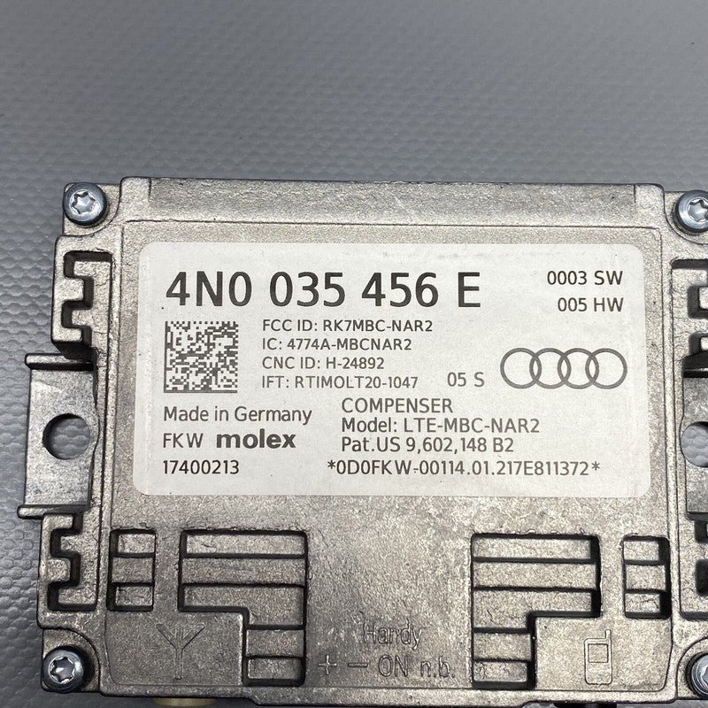 8W0907383C AUDI Q8 ANTENNA AMPLIFIER AND MODULE 8W0907383C 2019 2020 2021 2022 OEM