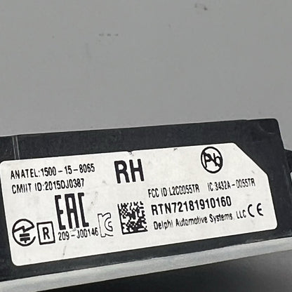 31665693 VOLVO XC90 BLIND SPOT RADAR SENSOR 2016 2017 2018 2019 OEM 