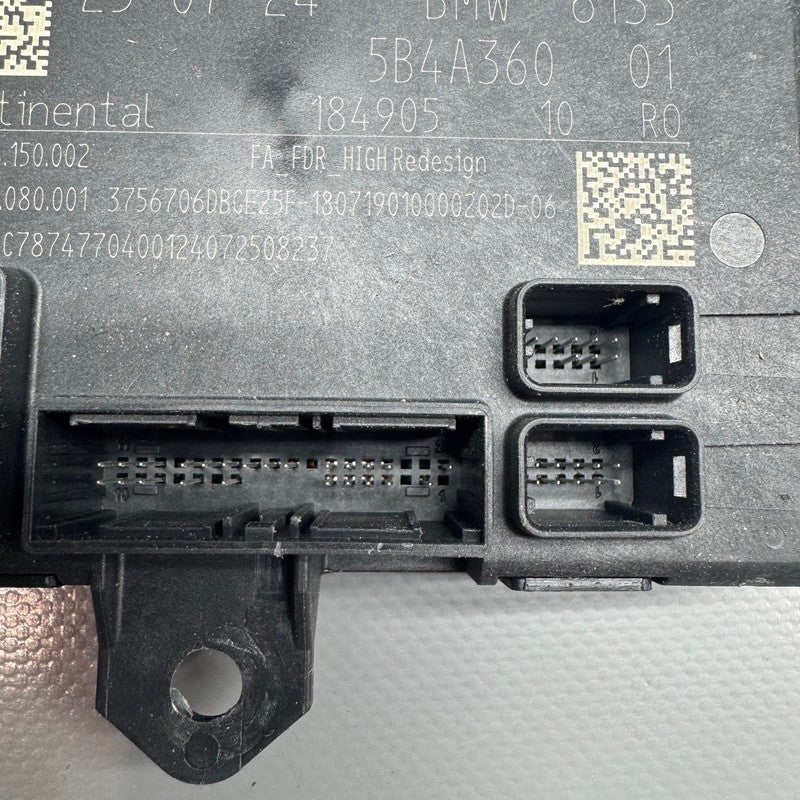 BMW IS 530 DOOR CONTROL UNIT LEFT DRIVER 2024 2025 OEM 5B4A360