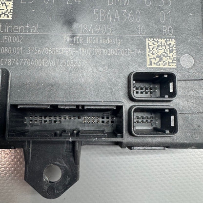 BMW IS 530 DOOR CONTROL UNIT LEFT DRIVER 2024 2025 OEM 5B4A360