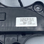 TESLA MODEL X OUTER DOOR HANDLE LEFT FRONT 1035418-00-E 2016 2017 2018