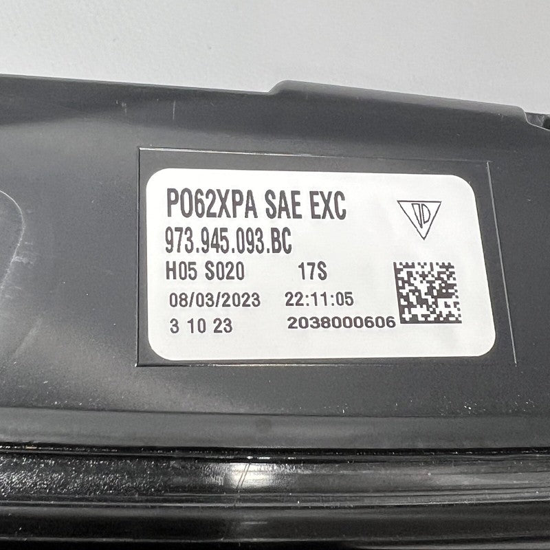 PORSCHE PANAMERA 971 TAIL LIGHT CENTER 2022 2023 OEM 973945093BC