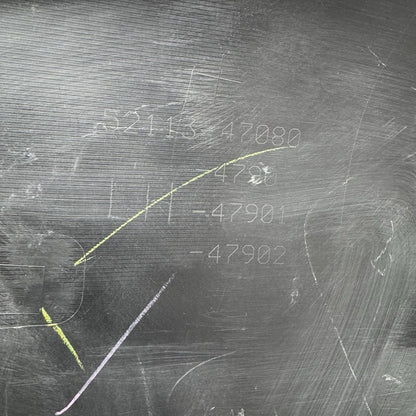 52113-47080 TOYOYA PRIUS PRIME BUMPER SIDE LEFT FRONT 2017 2018 2019 2020 2021 52113-47080