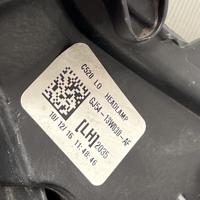 GJ54-13W030-AF FORD ESCAPE HEADLIGHT LEFT DRIVER 2017 2018 2019 OEM GJ54-13W030-AF