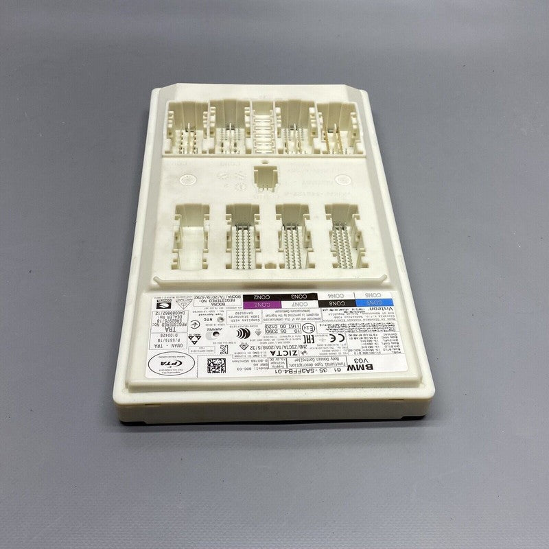 61355A3FFB4-01 BMW 530 BODY CONTROL MODULE COMPUTER 61355A3FFB4-01 2017 2018 2019 OEM
