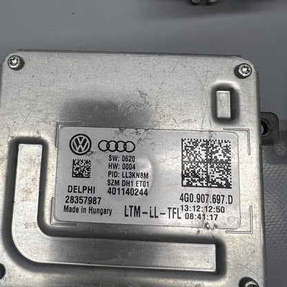 4G0907697D AUDI A4 A5 HEADLIGHT MODULES 2013 2014 2015 2016 OEM 4G0907697D