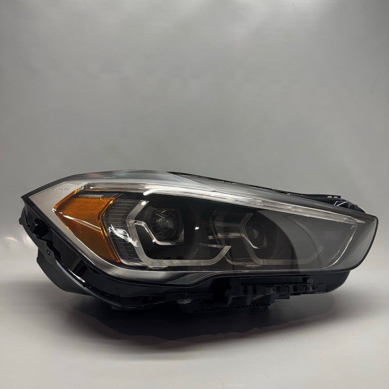 BMW X1 HEADLIGHT RIGHT PASSENGER 2020 2021 2022 LED 63117472254 OEM