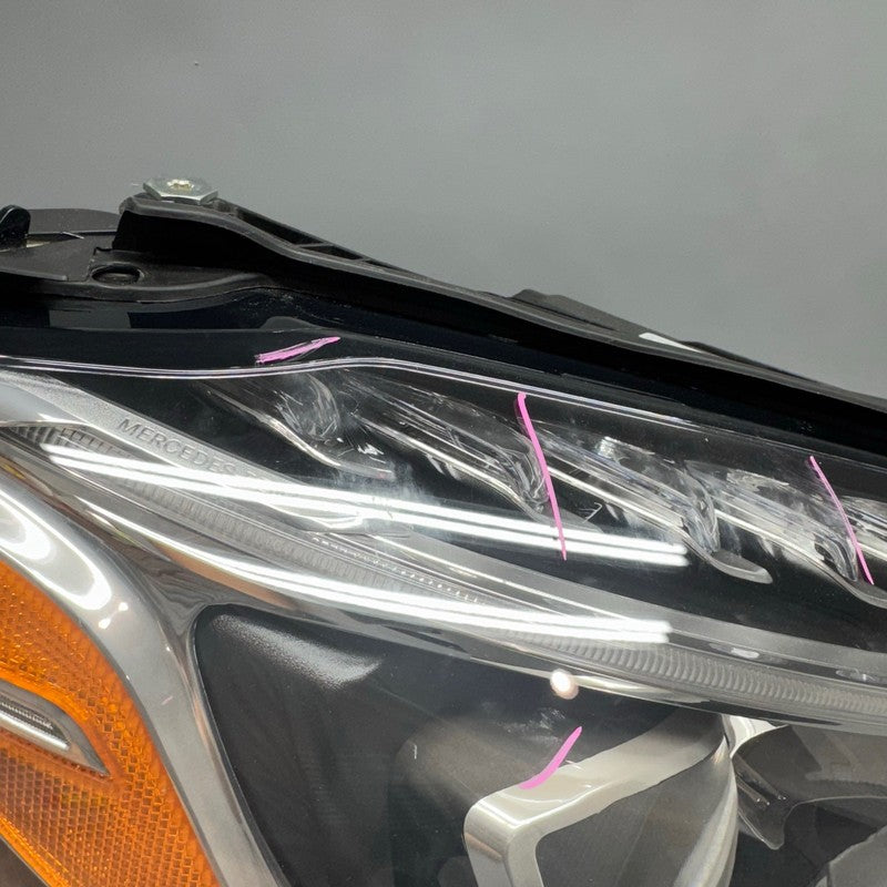 MERCEDES BENZ C300 HEADLIGHT C400 RIGHT PASSENGER 2015 2016 2017 2018 