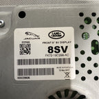 FK72-19C299-AC JAGUAR XE XF FRONT 8” SV DISPLAY 2016 2017 OEM FK72-19C299-AC