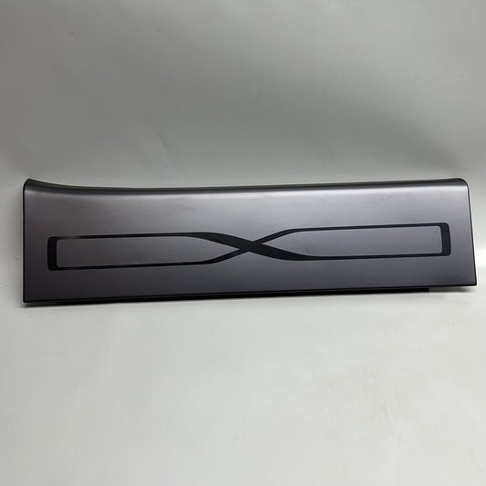 1032435-00-G TESLA MODEL X DOOR WELCOME PLATE TRIM RIGHT 2016 2017 2018 2019 2020 1053195-00F