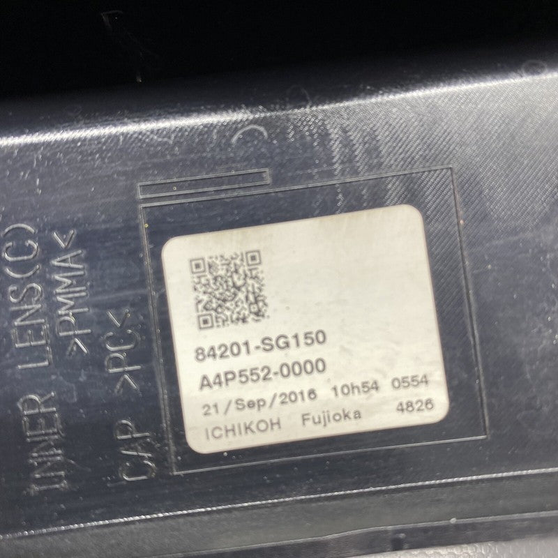 84201-SG150 SUBARU FORESTER TAIL LIGHT LEFT DRIVER 84201-SG150 2017 2018 OEM