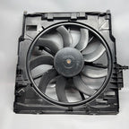 BMW X5 X6 RADIATOR COOLING FAN 2014 2015 2016 2017 2018 OEM 7634608