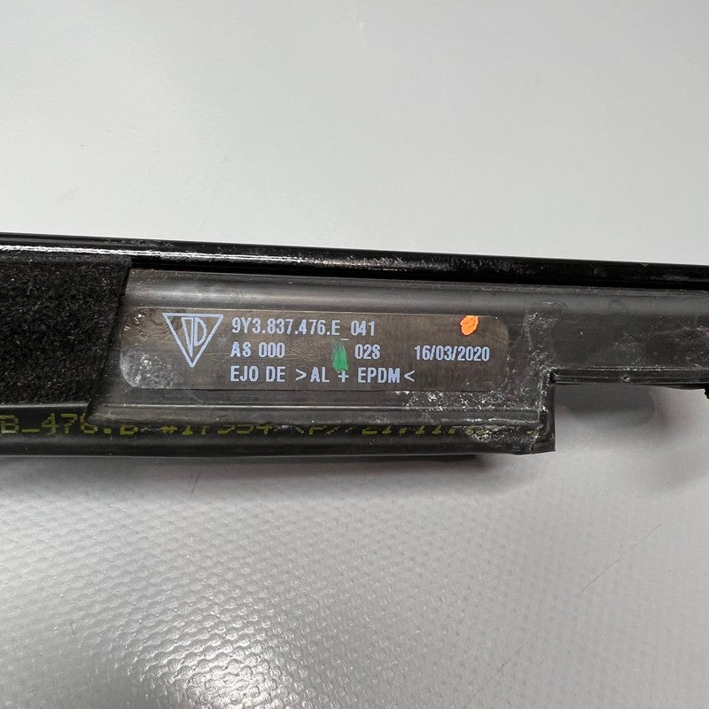 PORSCHE CAYENNE DOOR BELT MOLDING LEFT FRONT 2019 2020 OEM 9Y0837477D