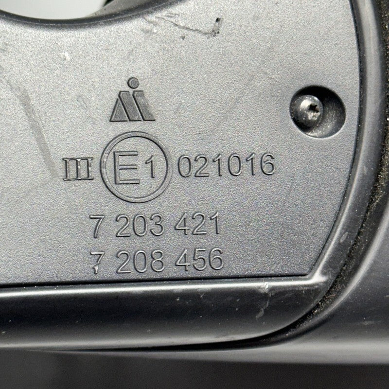 BMW 750 MIRROR RIGHT PASSENGER 2009 2010 2011 2012 HEATED OEM 7203421