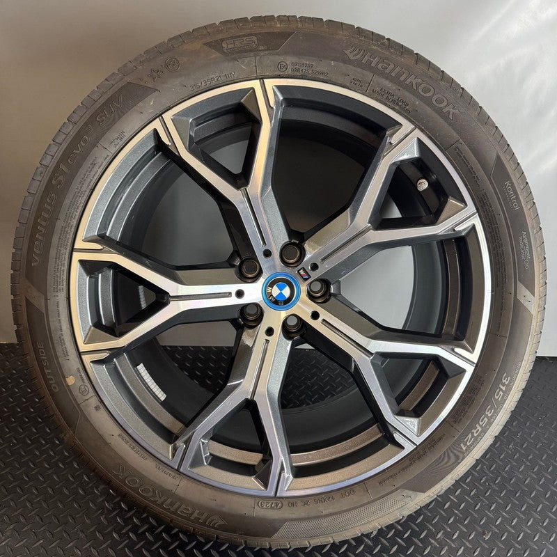 BMW X5 WHEEL RIM 21 INCH REAR X6 2020 2021 2022 2023 2024 2025 OEM 807