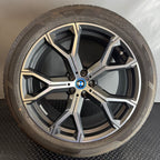 BMW X5 WHEEL RIM 21 INCH REAR X6 2020 2021 2022 2023 2024 2025 OEM 807
