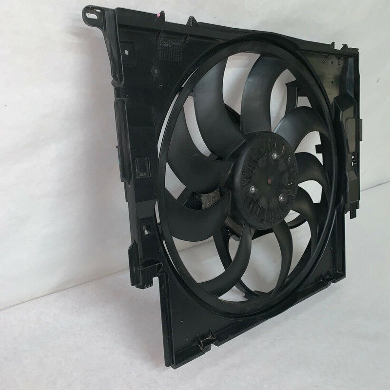 7640511 BMW 328 F30 RADIATOR COOLING FAN SEDAN 2012 2013 2014 2015 2016 OEM