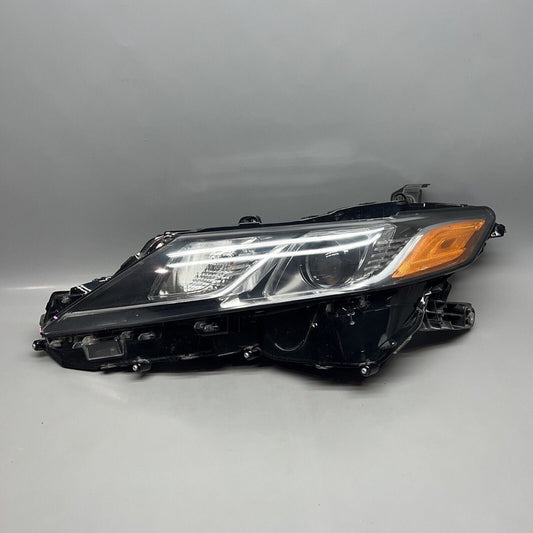 TOYOTA CAMRY HEADLIGHT LEFT DRIVER 2018 2019 2020 LED OEM 