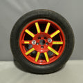 95B601027 PORSCHE MACAN SPARE WHEEL TIRE 18 INCH 95B601027 2015 2016 2017 2018