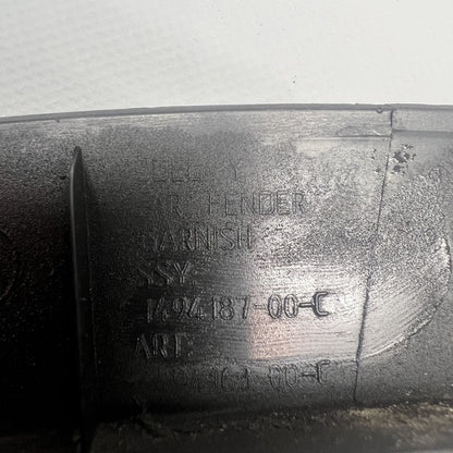 1494187-00-C TESLA MODEL Y WHEEL FLARE LEFT REAR 2020 2021 2022 2023 OEM 1494187-00-C