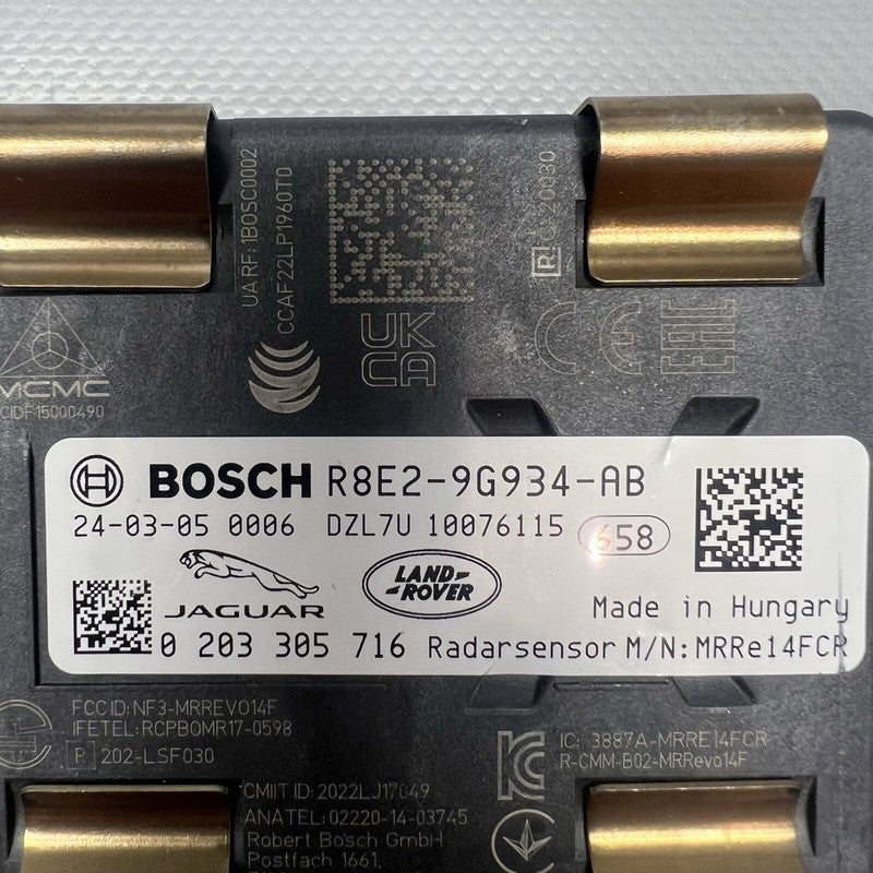 R8E2-9G934-AB RANGE ROVER SPORT DISTANCE RADAR SENSOR 2022 2023 2024 OEM R8E2-9G934-AB