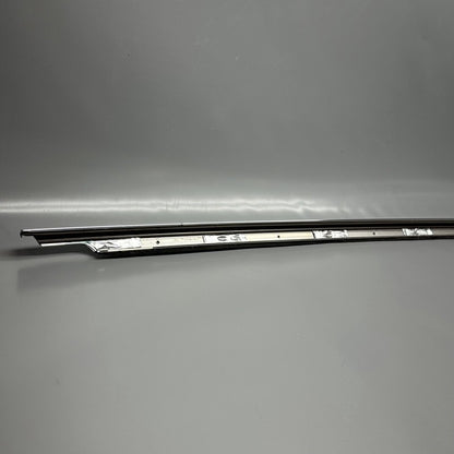 1032249-00-J TESLA MODEL X DOOR CHROME WEATHER STRIP LEFT REAR 2016-2020 OEM 1032249-00-J