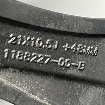 1188227-00-B TESLA MODEL Y WHEEL RIM 21 INCH FRONT 2020 2021 2022 2023 OEM 1188227-00-B