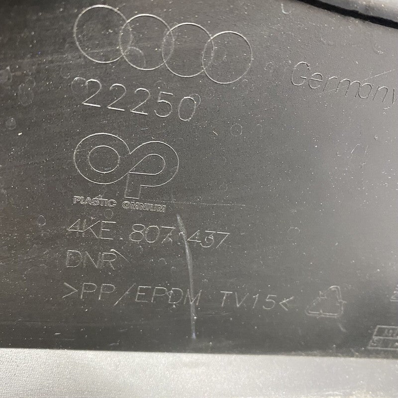 4KE807437 AUDI E-TRON FRONT BUMPER 4KE807437 2019 2020 2021 OEM