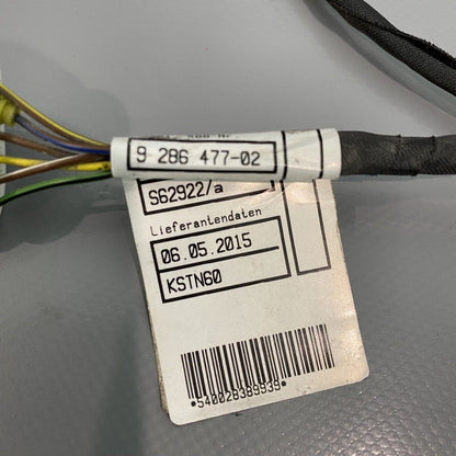 9286477 BMW 528 WIRING HARNESS REAR BUMPER 9286477 2014 2015 2016 OEM